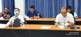 ทน.แม่สอด จัดประชุมฝ่ายป้องกันและบรรเทาสาธารณภัย เทศบาลนครแม่สอด