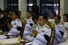 พิธีทำบุญตักบาตร เพื่อเฉลิมพระเกียรติสมเด็จพระเจ้าอยู่หัวมหาวชิราลงกรณ บดินทรเทพยวรางกูร