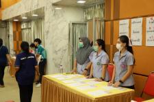 ทน.แม่สอด จัดการคัดเลือกหัวหน้าและประธานอาสาสมัครสาธารณสุขประจำตำบลแม่สอด