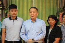 เทศบาลนครแม่สอด แสดงความยินดีกับนักเรียนที่เข้าร่วมการประกวดรายการ   “SUPER KIDS”