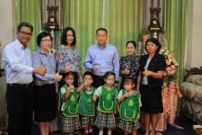 เทศบาลนครแม่สอด แสดงความยินดีกับนักเรียนที่เข้าร่วมการประกวดรายการ   “SUPER KIDS”