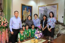 เทศบาลนครแม่สอด แสดงความยินดีกับนักเรียนที่เข้าร่วมการประกวดรายการ   “SUPER KIDS”