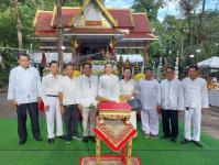 ทน.แม่สอด เข้าร่วมงานบวงสรวงครบ 248 ปี เจ้าพ่อพะวอ วีรบุรุษชายชาตินักรบ ในรัชสมัยสมเด็จพระเจ้าตากสินมหาราช