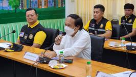 ทน.แม่สอด ร่วมการประชุมคณะทำงานตรวจสอบสถานประกอบการและการประกอบอาชีพของคนต่างด้าว ในพื้นที่อำเภอแม่สอด