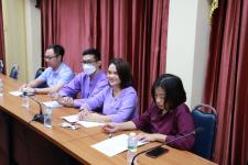 ทน.แม่สอด จัดประชุมหารือโครงการก่อสร้างระบบจำหน่ายไฟฟ้าเป็นเคเบิลใต้ดิน บริเวณถนนประสาทวิถี ระยะทาง 1,600 เมตร