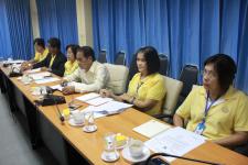 ประชุมผู้บริหาร สมาชิกสภาเทศบาลและหัวหน้าส่วนราชการ เทศบาลนครแม่สอด ครั้งที่ ๙/๒๕๕๙