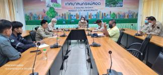 ทน.แม่สอด จัดประชุมเตรียมเปิดโครงการก่อสร้างระบบจำหน่ายไฟฟ้าเป็นเคเบิลใต้ดิน บริเวณถนนประสาทวิถี ระยะทาง 1.6 กิโลเมตร