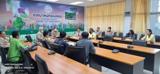 ทน.แม่สอด จัดประชุมเตรียมเปิดโครงการก่อสร้างระบบจำหน่ายไฟฟ้าเป็นเคเบิลใต้ดิน บริเวณถนนประสาทวิถี ระยะทาง 1.6 กิโลเมตร