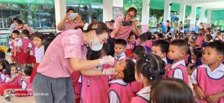 ทน.แม่สอด จัดกิจกรรมการรณรงค์หยอดวัคซีนโปลิโอ ประจำปี 2566 (ครั้งที่ 1) ในเขตเทศบาลนครแม่สอด