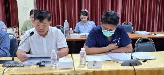 ทน.แม่สอด จัดประชุมคณะกรรมการกองทุนหลักประกันสุขภาพระดับท้องถิ่นเทศบาลนครแม่สอด ครั้งที่ 1/2567