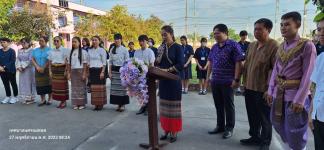 ทน.แม่สอด เข้าร่วมกิจกรรมสืบสานประเพณีลอยกระทงโรงเรียนเทศบาลเฉลิมพระเกียรติฯ ประจำปี 2566
