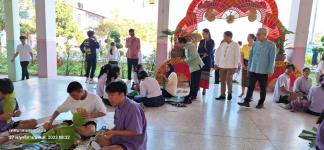 ทน.แม่สอด เข้าร่วมกิจกรรมสืบสานประเพณีลอยกระทงโรงเรียนเทศบาลเฉลิมพระเกียรติฯ ประจำปี 2566