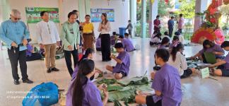 ทน.แม่สอด เข้าร่วมกิจกรรมสืบสานประเพณีลอยกระทงโรงเรียนเทศบาลเฉลิมพระเกียรติฯ ประจำปี 2566