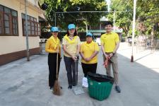 ทน.แม่สอด จัดกิจกรรมจิตอาสาพัฒนาปรับปรุงภูมิทัศน์ เพื่อถวายเป็นพระราชกุศล วันคล้ายวันพระบรมราชสมภพ พระบาทสมเด็จพระบรมชนกาธิเบศร มหาภูมิพลอดุลยเดชมหาราช บรมนาถบพิตร วันชาติและวันพ่อแห่งชาติ 