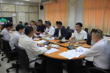 เทศบาลนครแม่สอด จัดประชุมคณะผู้บริหาร และหัวหน้าส่วนราชการ ครั้งที่ 27/2561