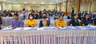 ทน.แม่สอด ร่วมพิธีเปิดการประชุมเชิงปฏิบัติการ โครงการส่งเสริมและพัฒนาการพูด อ่าน เขียน ภาษาไทยจังหวัดตาก ประจำปีงบประมาณ 2567