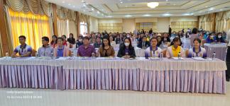 ทน.แม่สอด ร่วมพิธีเปิดการประชุมเชิงปฏิบัติการ โครงการส่งเสริมและพัฒนาการพูด อ่าน เขียน ภาษาไทยจังหวัดตาก ประจำปีงบประมาณ 2567