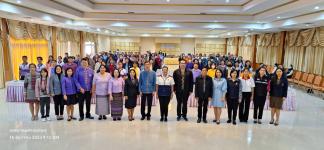 ทน.แม่สอด ร่วมพิธีเปิดการประชุมเชิงปฏิบัติการ โครงการส่งเสริมและพัฒนาการพูด อ่าน เขียน ภาษาไทยจังหวัดตาก ประจำปีงบประมาณ 2567