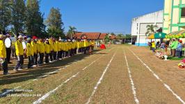 ทน.แม่สอด เข้าร่วมพิธีเปิดการแข่งขันกีฬาสีภายในโรงเรียนเทศบาลวัดมณีไพรสณฑ์ ประจำปีการศึกษา 2566
