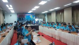 นายกฝอ ต้อนรับ ผู้บังคับการศูนย์ฝึกอบรมตำรวจภูธรภาค 5 และคณะนักเรียนสารวัตร ศึกษาเขตพัฒนาเศรษฐกิจพิเศษตาก(แม่สอด-พบพระ-แม่ระมาด)