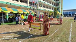 ทน.แม่สอด เข้าร่วมพิธีเปิดการแข่งขันกีฬาสีภายในโรงเรียนเทศบาลวัดมณีไพรสณฑ์ ประจำปีการศึกษา 2566