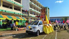 ทน.แม่สอด เข้าร่วมพิธีเปิดการแข่งขันกีฬาสีภายในโรงเรียนเทศบาลวัดมณีไพรสณฑ์ ประจำปีการศึกษา 2566