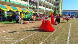 ทน.แม่สอด เข้าร่วมพิธีเปิดการแข่งขันกีฬาสีภายในโรงเรียนเทศบาลวัดมณีไพรสณฑ์ ประจำปีการศึกษา 2566