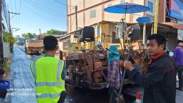 ทน.แม่สอด ลงพื้นที่ติดตามความเรียบร้อยโครงการปรับปรุงเสริมผิวจราจรลาดยางแอสฟัลท์ติก ถนนซอยดอนไชย