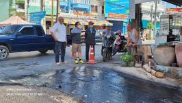 ทน.แม่สอด ลงพื้นที่ติดตามความเรียบร้อยโครงการปรับปรุงเสริมผิวจราจรลาดยางแอสฟัลท์ติก ถนนซอยดอนไชย