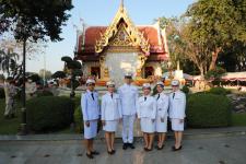 ทน.แม่สอด ร่วมพิธีวันสมเด็จพระเจ้าตากสินมหาราช และพิธีบวงสรวงดวงพระวิญญาณสมเด็จพระเจ้าตากสินมหาราช เพื่อน้อมรำลึกในพระมหากรุณาธิคุณ