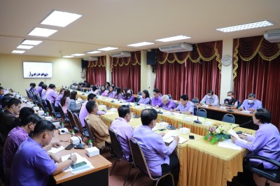 ทน.แม่สอด จัดประชุมหัวหน้าส่วนราชการ ครั้งที่ 1/2567 ประจำเดือน มกราคม 2567
