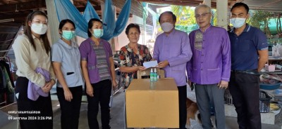 ทน.แม่สอด ลงพื้นที่มอบสิ่งของอุปโภคบริโภคให้แก่ผู้สูงอายุ และผู้ป่วยติดเตียง ชุมชนสองแคว 1 ชุมชนสองแคว 2 และ ชุมชนตาลเดี่ยว