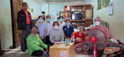 ทน.แม่สอด ลงพื้นที่มอบสิ่งของอุปโภคบริโภคให้แก่ผู้สูงอายุ และผู้ป่วยติดเตียง ชุมชนร่วมแรง และชุมชนดอนไชย