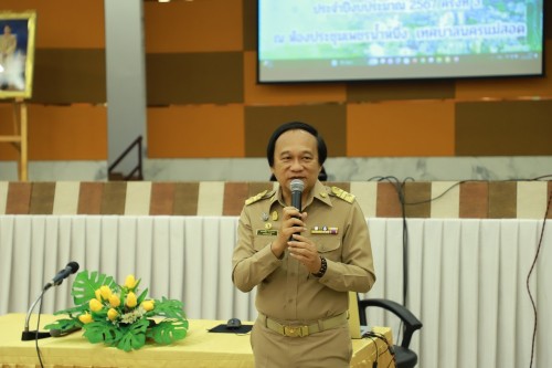 ทน.แม่สอด จัดโครงการพัฒนาศักยภาพแกนนำสุขภาพในชุมชน ครั้งที่ 3 ประจำปีงบประมาณ 2567