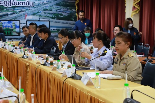 ทน.แม่สอด ร่วมประชุมพิจารณาแนวทางการพัฒนาการบริหารจัดการท่าอากาศยานนานาชาติแม่สอด จังหวัดตาก ของคณะกรรมาธิการกิจการศาล องค์กรอิสระ องค์กรอัยการ รัฐวิสาหกิจ องค์การมหาชน และกองทุน สภาผู้แทนราษฎร