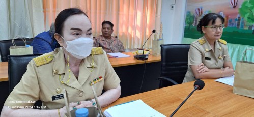 ทน.แม่สอด จัดประชุมคณะกรรมการกองทุนหลักประกันสุขภาพระดับท้องถิ่นเทศบาลนครแม่สอด ครั้งที่ 2 ประจำปีงบประมาณ 2567