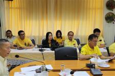 เทศบาลนครแม่สอด เชิญผู้บริหารอปท. 14 ตำบลในเขตพัฒนาเศรษฐกิจพิเศษตาก ประชุมซักซ้อมแนวทาง ปัญหาและอุปสรรคการปฏิบัติงานตามกฎหมายและระเบียบกระทรวงมหาดไทย