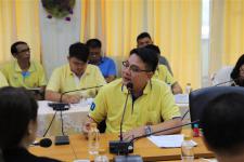 เทศบาลนครแม่สอด เชิญผู้บริหารอปท. 14 ตำบลในเขตพัฒนาเศรษฐกิจพิเศษตาก ประชุมซักซ้อมแนวทาง ปัญหาและอุปสรรคการปฏิบัติงานตามกฎหมายและระเบียบกระทรวงมหาดไทย