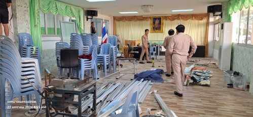 ทน.แม่สอด ติดตามความคืบหน้าการปรับปรุง/ย้ายห้องทะเบียนราษฎร์