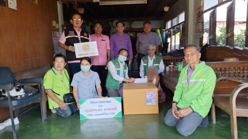 ทน.แม่สอด ลงพื้นที่มอบรถเข็นวีลแชร์ และสิ่งของอุปโภคบริโภคให้แก่ผู้สูงอายุ ผู้พิการ และผู้ป่วยติดเตียง 