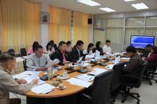 เทศบาลนครแม่สอด จัดการประชุมคณะผู้บริหารและหัวหน้าส่วนราชการเทศบาลนครแม่สอด