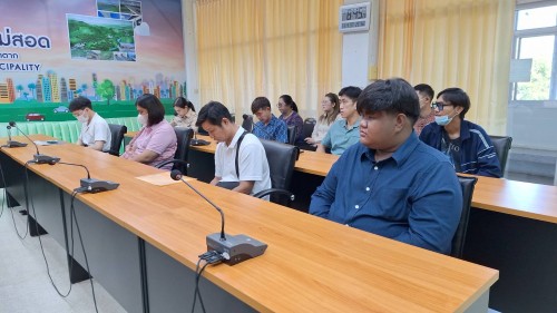 ทน.แม่สอด มอบนโยบายและให้โอวาทแก่พนักงานจ้างทั่วไป บรรจุแต่งตั้งใหม่