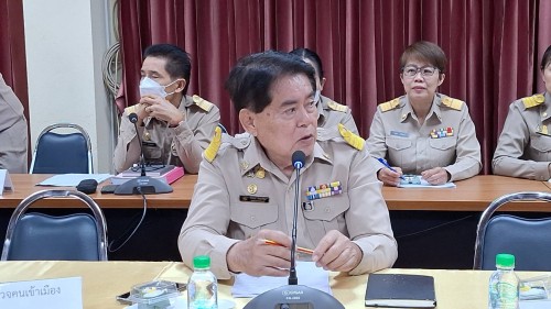 ทน.แม่สอด ร่วมการประชุมของคณะกรรมาธิการการกฎหมายการยุติธรรมและสิทธิมนุษยชนสภาผู้แทนราษฎร ในโอกาสมาศึกษาดูงาน "แนวทางการแก้ไขปัญหาแบบยั่งยืน ต่อการโยกย้ายถิ่นฐานแบบไม่ปกติ ในกลุ่มผู้ลี้ภัย" ที่ อ.แม่สอด	