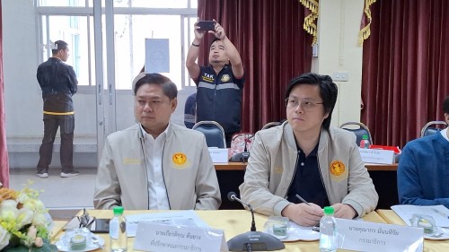 ทน.แม่สอด ร่วมการประชุมของคณะกรรมาธิการการกฎหมายการยุติธรรมและสิทธิมนุษยชนสภาผู้แทนราษฎร ในโอกาสมาศึกษาดูงาน "แนวทางการแก้ไขปัญหาแบบยั่งยืน ต่อการโยกย้ายถิ่นฐานแบบไม่ปกติ ในกลุ่มผู้ลี้ภัย" ที่ อ.แม่สอด	