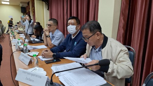 ทน.แม่สอด ร่วมการประชุมของคณะกรรมาธิการการกฎหมายการยุติธรรมและสิทธิมนุษยชนสภาผู้แทนราษฎร ในโอกาสมาศึกษาดูงาน "แนวทางการแก้ไขปัญหาแบบยั่งยืน ต่อการโยกย้ายถิ่นฐานแบบไม่ปกติ ในกลุ่มผู้ลี้ภัย" ที่ อ.แม่สอด	