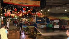 ทน.แม่สอดล้างเมืองต้านโควิด-19