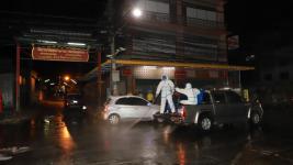 ทน.แม่สอดล้างเมืองต้านโควิด-19