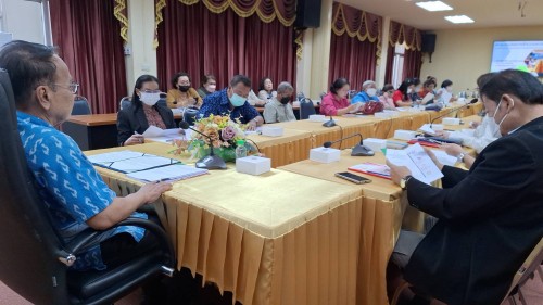 ทน.แม่สอด จัดประชุมสรุปผลการสำรวจและประเมินความจำเป็นเร่งด่วนแก่ผู้ประสบปัญหาทางสังคมในพื้นที่ ปีงบประมาณ 2567