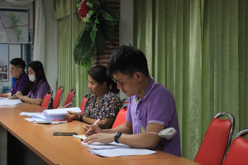 ทน.แม่สอด จัดประชุมคณะกรรมการกลั่นกรองและตรวจสอบญัตติ