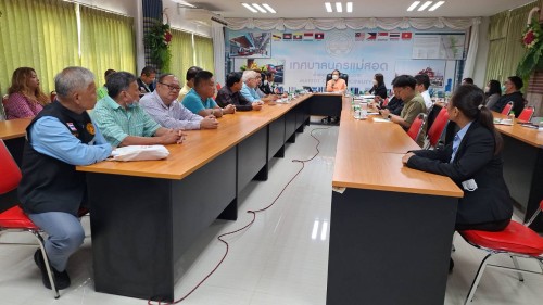ทน.แม่สอด เข้าร่วมการประชุมเพื่อชี้แจงเรื่องการลงระบบแจ้งทะเบียนผู้มีหน้าที่ยืนบัญชีแสดงทรัพย์สินและหนี้สิน (Online Declaration Registration System : ODRS)  
